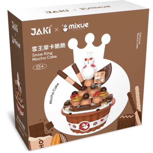 JAKI Mixue Snow King Mocha Cake JAKI Mixue Snow King Mocha Cake