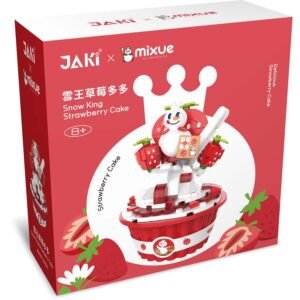 JAKI Mixue Snow King Strawberry Cake