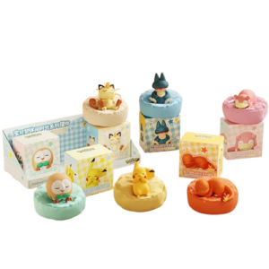 Pokémon Leisure Time Series Figure Set - Sleep Pose Ver. 2 (6-Pack)